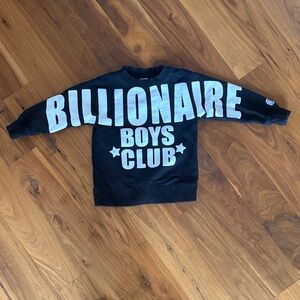 Billionaire Boys Club Black and White Kids Sweatshirt
